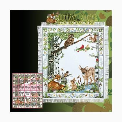 Woodland Wildlife Afghan