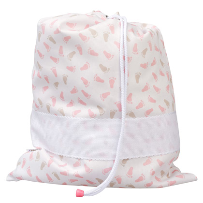 Bolsa organizador de canastilla - Primi Passi - Rosa