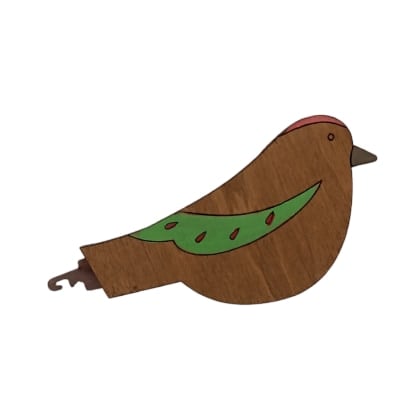 Enhebrador de agujas - Pájaro - Vierde