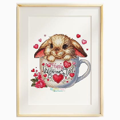 Happy Valentine\'s Day (Rabbitin Teacup)