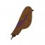 Enhebrador de agujas - Pájaro - Violeta