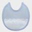 Babero Interlock - Azul