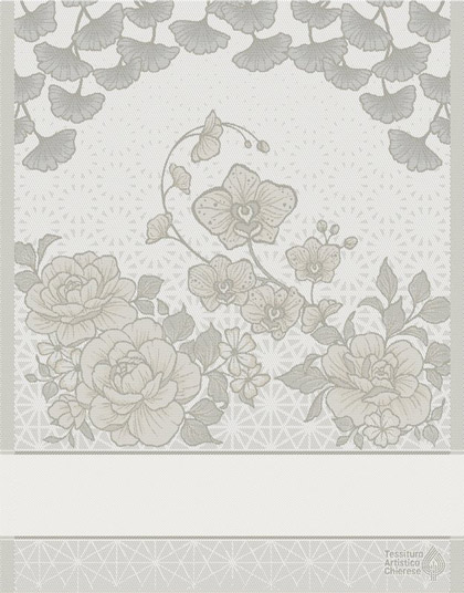Trapo de cocina - Sakura - Ecru