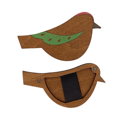 Porta agujas - Pájaro - Verde