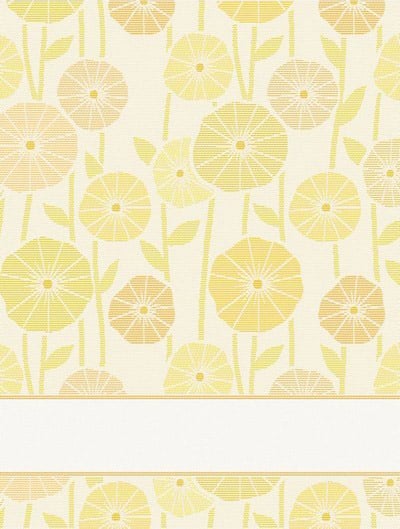 Trapo de cocina - Cecile Fiori - Amarillo