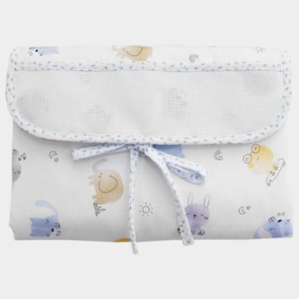Cambiador plegable - Animaletti - Azúl
