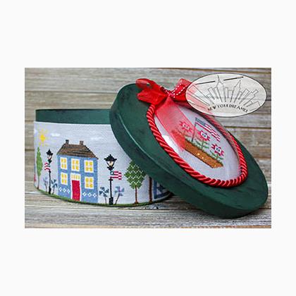 Summer In A Box Kit Linen 32ct