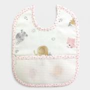 Babero - Animaletti - Rosa