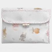 Bolsa organizador de canastilla - Animaletti - Rosa