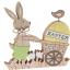 Conejo de Pascua de madera