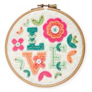 Kit de fieltro - Amor florales - con marco