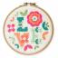 Kit de fieltro - Amor florales - con marco