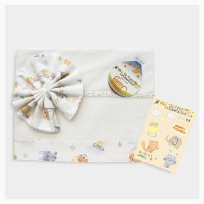 Conjunto de cuna - Animaletti - Crema (2)