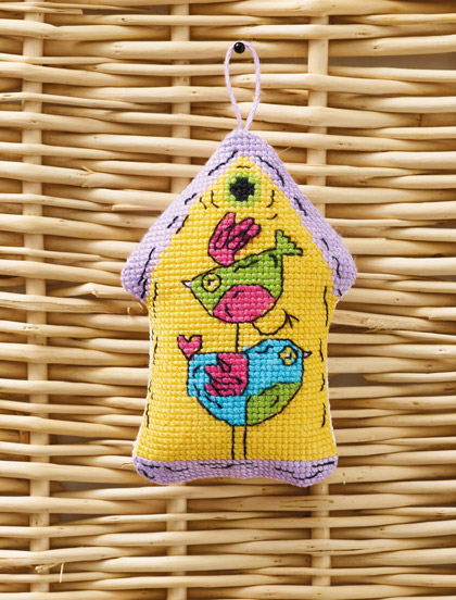 Casita para los pájaros - Amarillo