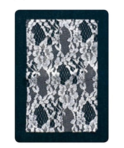 Repara-desgarros térmicos - Jeans negro y encaje blanco