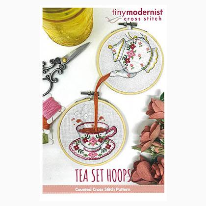 Tea Set Hoops