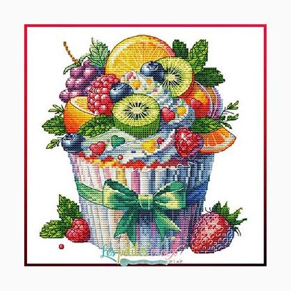 Fruits Cupcake