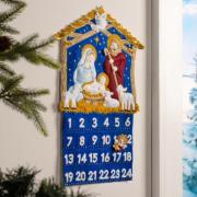 Una noche estrellada - Calendario de Adviento en fieltro