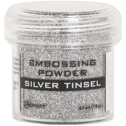 Polvo de relieve - Silver Tinsel