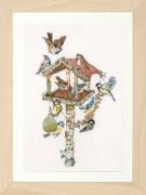 Birds at the Feeder - Aida