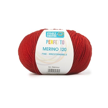 Perfetto Merino 120 - 00220 - Rojo