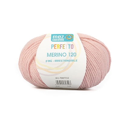 Perfetto Merino 120 - 00250 - Rosa Empolvado