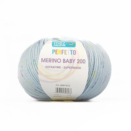 Perfetto Merino Baby 200 - S0520 - Azúl Caramelo