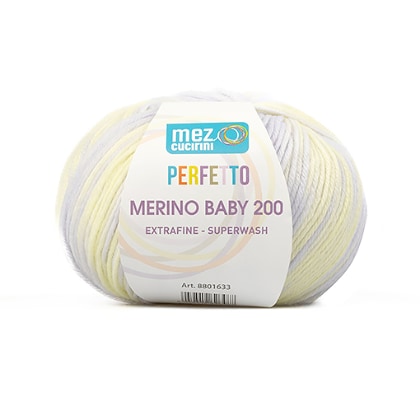 Perfetto Merino Baby 200 - S0540 - Lila Multicolor