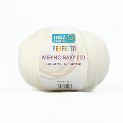 Perfetto Merino Baby 200 - 00100 - Blanco