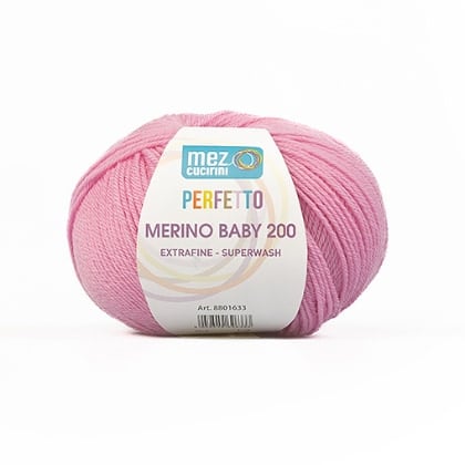Perfetto Merino Baby 200 - 00300 - Rosa Caramelo