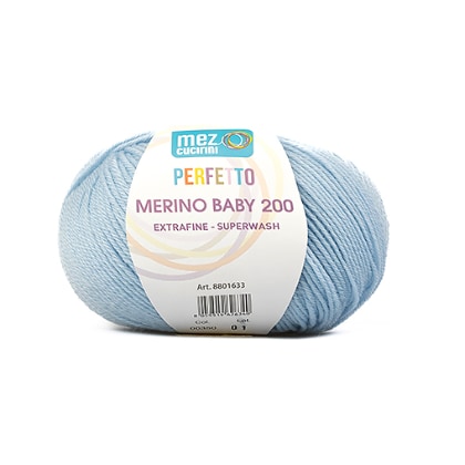 Perfetto Merino Baby 200 - 00350 - Azúl Bebé