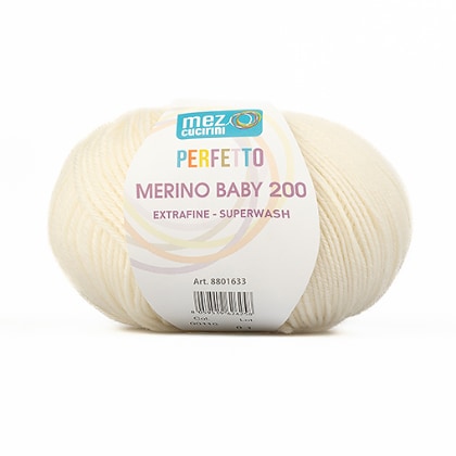 Perfetto Merino Baby 200 - 00110 - Crema