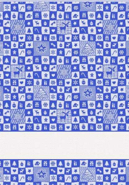 Trapo de cocina - Astrid - Azul