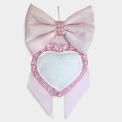 Lazo de Nacimiento con Corazón para bordar en punto de cruz - Ro