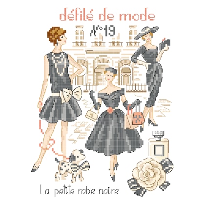Défilé de mode N°19 «La petite robe noire»