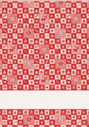 Trapo de cocina - Astrid - Rojo
