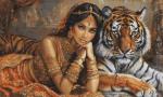 The Indian Princess and The Royal Tiger