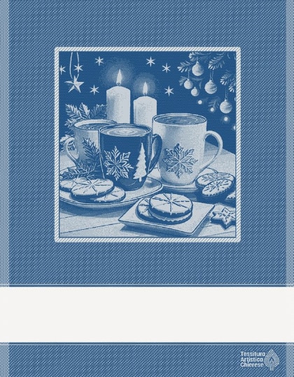 Trapo de cocina - Relax - Azul