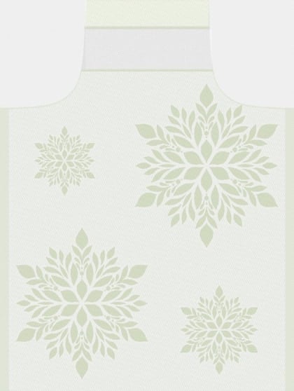 Mandil Vik Lurex - Verde / Oro