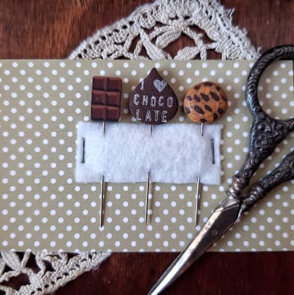 I Love Chocolate Pins