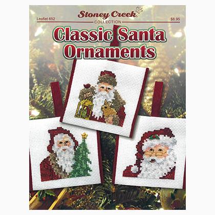 Classic Santa Ornaments