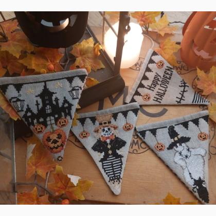 Banderas Happy Halloween