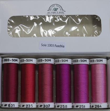 Soie 1003 - Pack 6 tonos - Fucsia