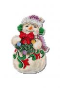 Snowman with Earmuffs