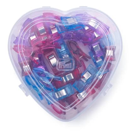 Caja con clip para pañuelos Prym Love