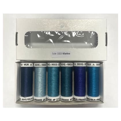 Soie 1003 - Pack 6 tonos - Marine