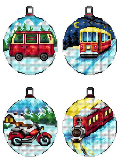 Bolas de Navidad - Paisajes (4)
