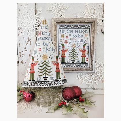 Eleventh Day Of Christmas Sampler And Tree