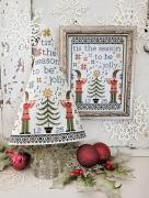Eleventh Day Of Christmas Sampler And Tree
