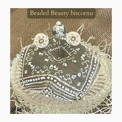 Beaded Beauty Biscornu